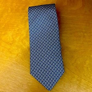 NWOT Brooks Brothers Men’s Tie, Blue with Cream